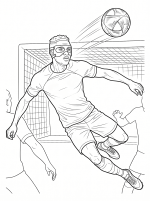French Soccer Player Inspired by Mbappé Shooting a Goal 🇫🇷⚽🏆