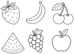 Fresh Nutritious Mixed Fruits Collection 🍎🍌🍇