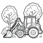 Front Loader Construction or Farming Tractor Vehicle 🚜🚧