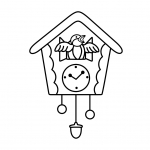 Cuckoo Clock with Bird 🕰️🐦✨