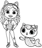 Gabby and MerCat, ready for adventure! 🐱🧜‍♀️✨