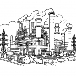 Natural Gas Power Plant 🏭💨 🌿💡