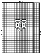 Numberblock Four Thousand Eight Hundred 🔟🔢✨
