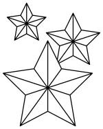 Glowing Golden Christmas Stars ✨🌟💫
