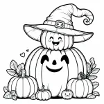 Cute Happy Halloween Pumpkins 🎃😊