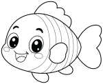 Happy Clownfish with a Cheerful Smile 🐠🌊✨