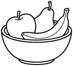 Healthy Fruit Bowl with Fresh Fruits 🍎🍌🍐