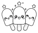 Kawaii Ice Cream Fun 🍦🍬😊