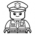 Lego Police Officer Upper Body 🚔🧱