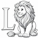 Lions with Letter L 🦁🔠