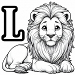 Lions with Letter L 🦁🔠