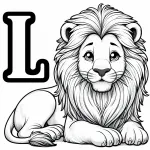 Lions with Letter L 🦁🔠