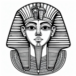 Ancient Egypt Mask of Tutankhamun