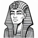 Ancient Egyptian Mask of Tutankhamun