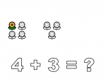 4 + 3 = ? ➕❓