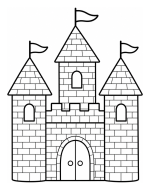 Majestic Medieval Castle with Turrets and Drawbridge 🏰🏰🏰