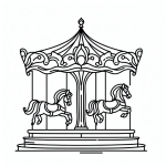 Merry-Go-Round Carousel 🎠