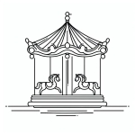 Merry-Go-Round Carousel 🎠