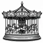 Merry-Go-Round Carousel 🎠