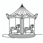 Merry-Go-Round Carousel 🎠