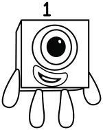 Numberblock 1: The Cute Counting Character 🔢💛😊
