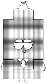 Numberblock 2600: Cool Confident Number with Sunglasses 😎🔢