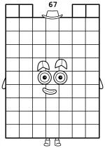 Numberblock 67 - The Prime Number Meme Block 🔢🎉