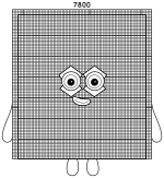 Numberblock 7800 Math Adventure 🔢✨🤓