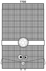 Numberblock 7700 Sporty Giant ⚽🌈🔢