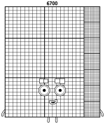 Numberblock 6700 Giant Math Friend 🔢✨🏢