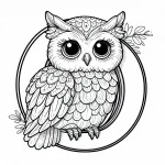Owl with Letter O 🦉🔠