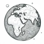 Planet Earth and Moon 🌍🌙