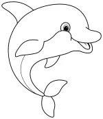 Playful Dolphin Leaping with a Smile 🐬🌊😊