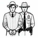 A Police Officer Holding a Thief by the Arm 👮‍♂️🤝