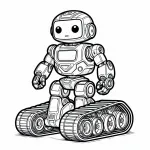Robot on Track Wheels 🤖🔧