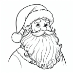 Santa 🎅🏻 Claus smiling 🎅🏻