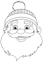 Santa 🎅🏻 smiling 🎅🏻