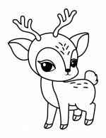 Shy Little Cute Deer 🦌