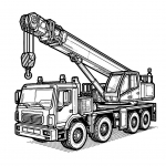 Telescopic Crane Truck 🏗️🚚🌟