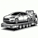 Tow Truck Towing an Electric Car 🚚⚡