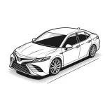 Toyota Camry car 🚗