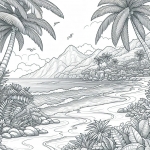 Tropical Beach 🏝️