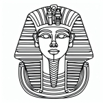 Mask of Tutankhamun Pharaoh of Ancient Egypt