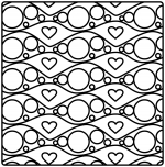 Waves Bubbles Hearts Comfy Patterns 🌊❤️✨💭