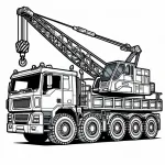 Wheeled Crane Truck 🏗️🚛