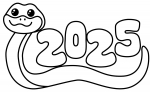 Year of the Snake 2025 🐍🎉✨🌟